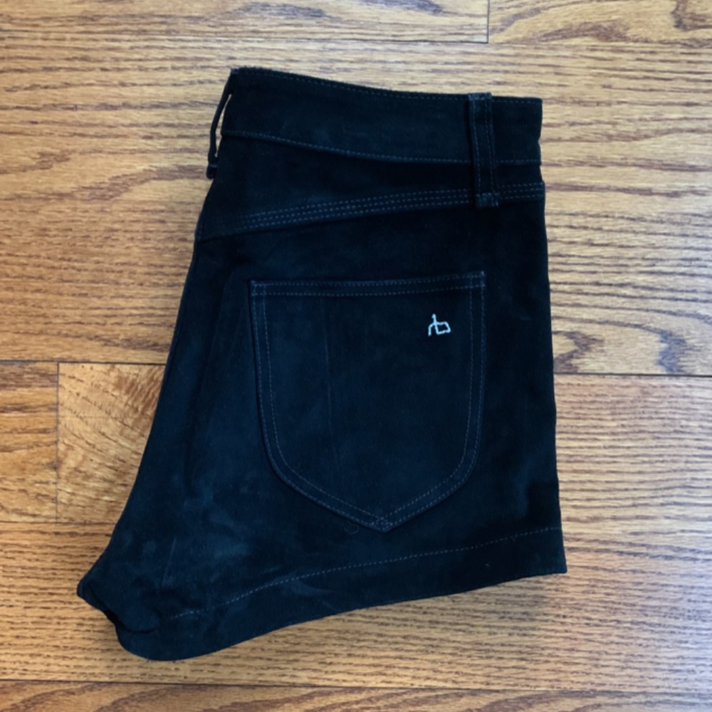 rag & bone Lou Suede High Rise Short - Picture 5 of 6